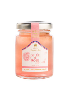 Francis Miot Rosengelee Gelée de Rose mit Rosenblättern 110g