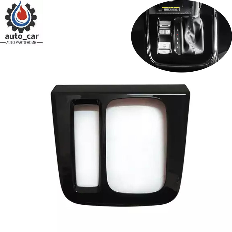 Bright black Console Gear Shift Box Panel Trim For Honda CR-V CRV 2023
