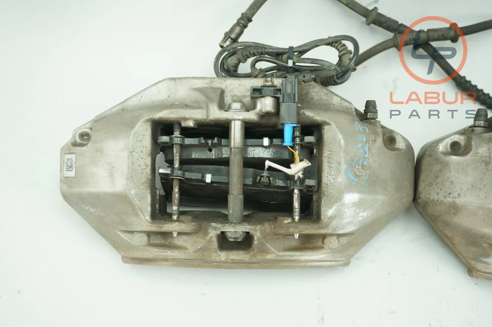 Juego de pinzas de freno delanteras izquierda y derecha mercedes clase s brembo w222 14-17 z6206 Foto 3 de 4