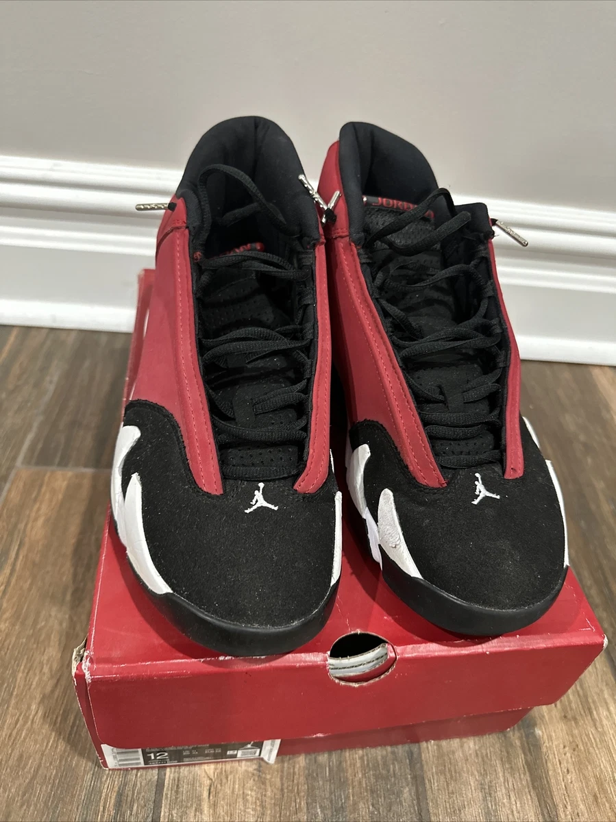 Size 12 - Jordan 14 Retro Red 2020 With Box 194493888310 | eBay