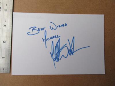 Matthew Wilson Autogramm (Datei TD3)