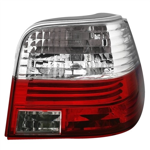 CRYSTAL CLEAR REAR TAIL LIGHTS LAMPS FOR VW GOLF MK4 MK 4 HATCHBACK 10/