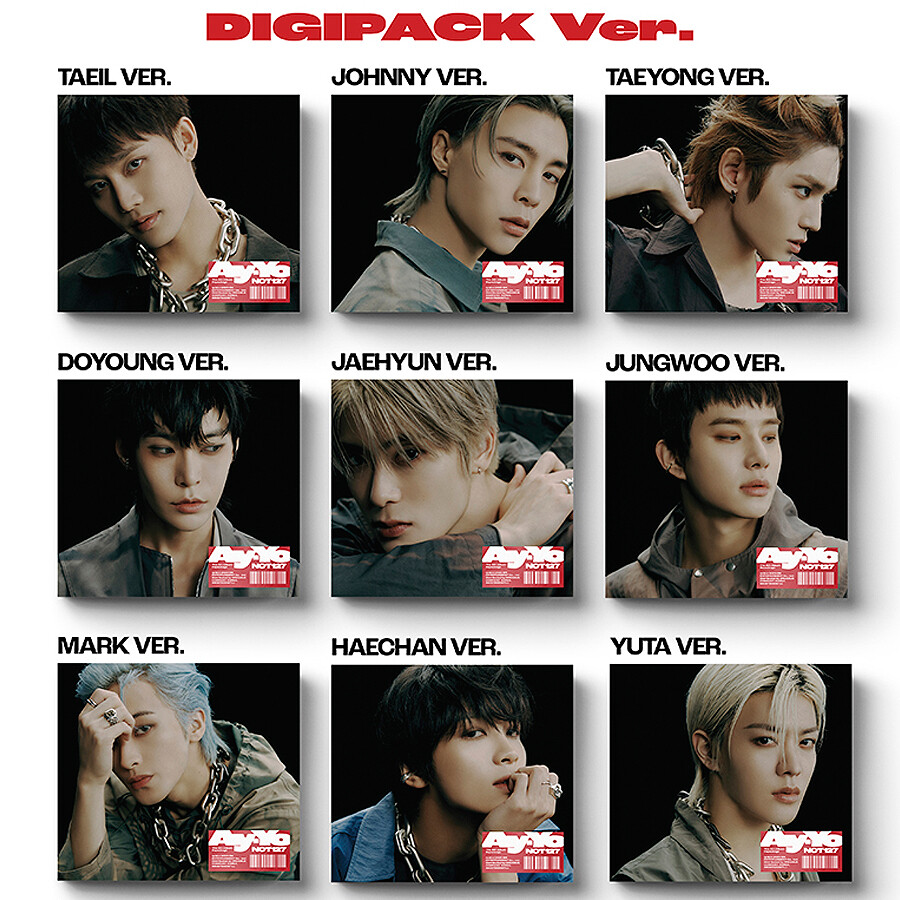 NCT 127 [AY-YO] 4th Repackage Album DIGIPACK Ver CD+Photo Book+
