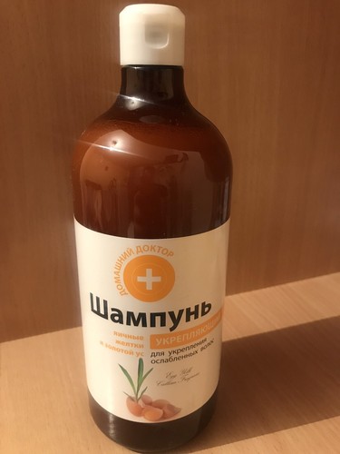 Shampoo "Egg yolks and a golden mustache" 1000ml Home Doctor - 第 1/4 張圖片
