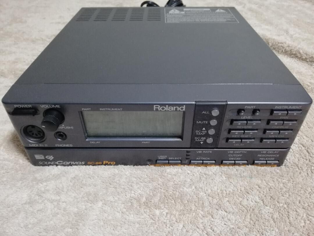 Roland SC-88pro SC88 Pro SOUND Canvas General MIDI sound modules