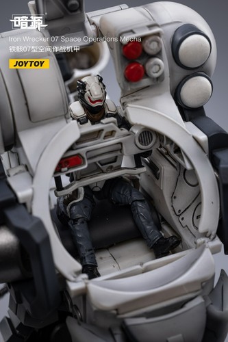 Figura 1/25 robot y piloto JOYTOY JT2207 Iron Wrecker 07 Space Operations Mech 9" - Imagen 9 de 10