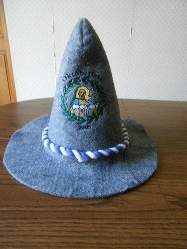 Alpine felt peasant hat | eBay