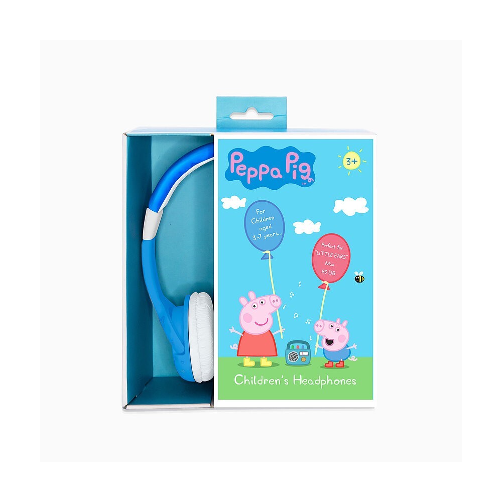 AURICULARES INFANTILES PEPA PIG GEORGE COHETE PEQUEÑO TAMAÑO Y VOLUMEN LIMITADO