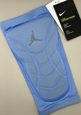 Nike Jordan Pro Hyperstrong Lt Blue Padded Knee Sleeve 746917 Mens XL (1 Sleeve)