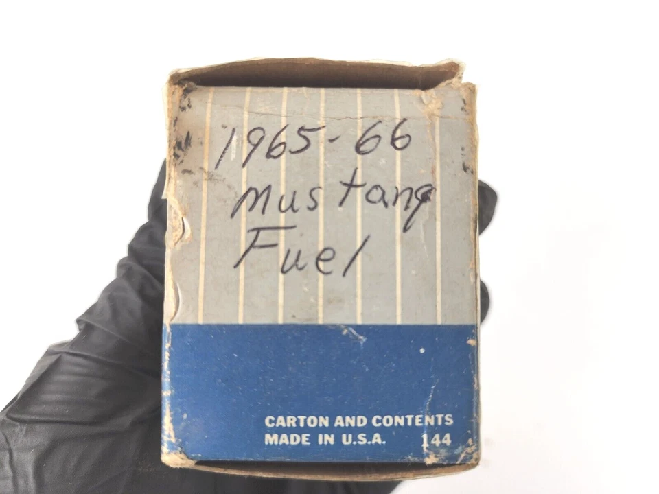 NOS Genuine Ford Mustang GT 1965-1966 Black Fuel Gauge Gas C5ZF-9306 — 第 4/4 张图片