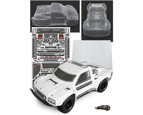 Fbr1bDYKDK047 Firebrand Kodiak Short Course Body Clear Nitro or Electric - Picture 1 of 2