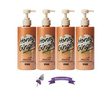 Victoria's Secret PINK Honey Giger Lotion Body Lotion 14 Fl Oz - Lot of 4