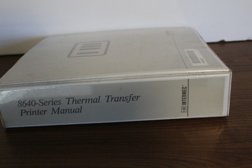 Intermec 8640-Series Printer Programmers Guide Manual Vintage 1988 - Picture 2 of 12
