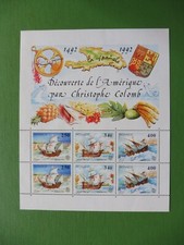 MONACO 1992 BF 57 DECOUVERTE DE L'AMERIQUE TTB