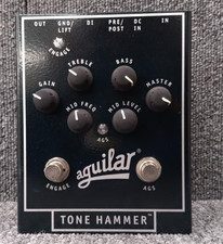Aguilar Tone Hammer Bass Preamp DI-Pedal Overdrive-Effekt gebraucht Japan