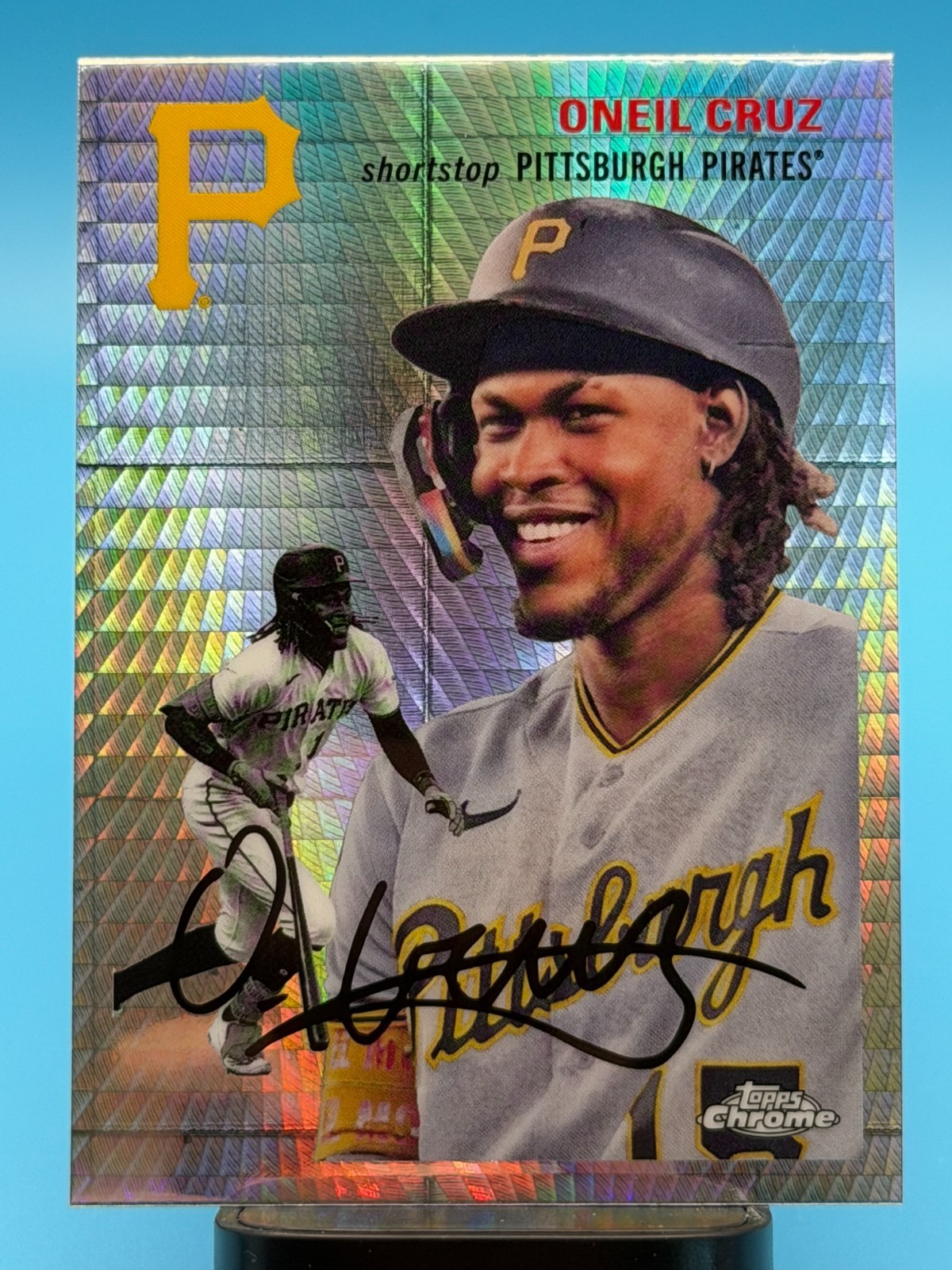 2023 Topps Chrome Platinum Anniversary #395 ONEIL CRUZ Prism Refractor