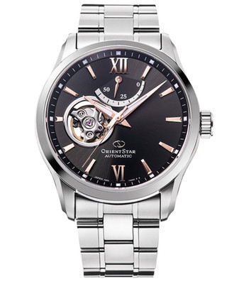 ORIENT STAR RK-AT0009N Gray Mechanical Automatic Peal Dial Mens Watch New in Box
