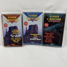 Louis L Amour Collector s Series Audio Cassette Lot Volumes 4, 5 8