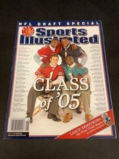 ALEX SMITH ANTREL ROLLE SPORTS ILLUSTRATED NO LABEL NL NEWSTAND CLASS OF 2005
