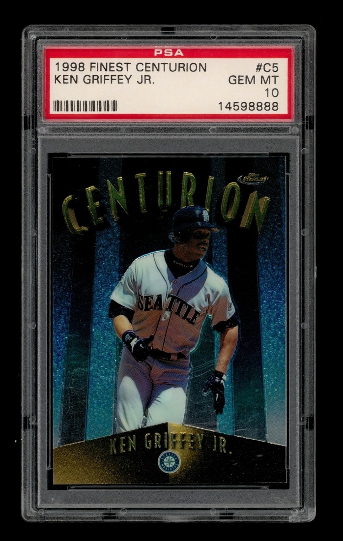 1998 Finest Centurion: #C5 Ken Griffey Jr. /500 PSA 10 GEM MINT