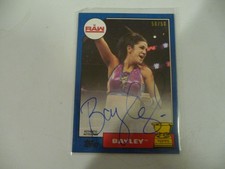 BAYLEY WWE RAW SUPERSTAR AUTOGRAPHED 2017 HERITAGE CARD NUMBERED 50/50 SIGNED