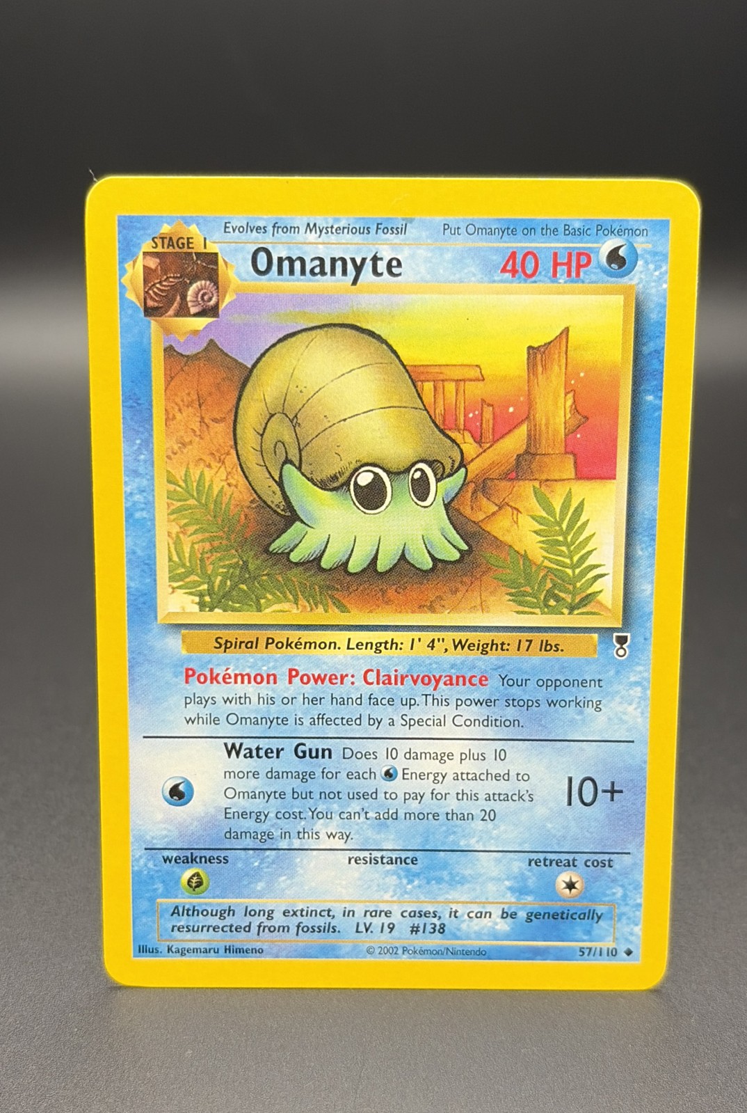 Omanyte 57/110 Legendary Collection NM