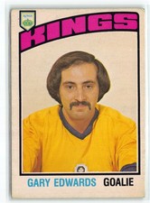 Gary Edwards 1976 O-Pee-Chee NHL #365