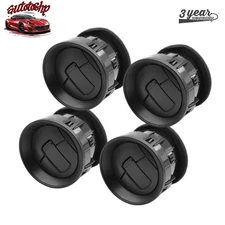 4x Black Dash Louver AC Heater Air Vent For Ford F150 Lobo 2009-2014 9L3Z19893AA