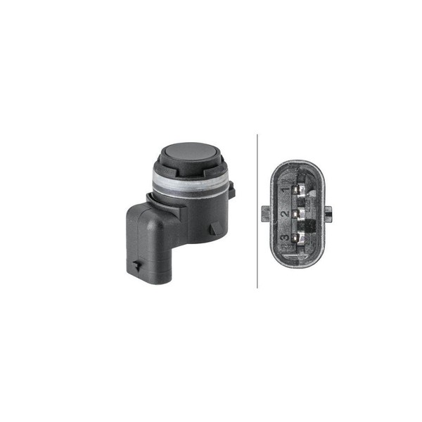 Hella Sensor, Einparkhilfe 6PX 358 141-781 FüR Bmw, Mitte Links, Mitte Rechts-image