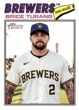 2026 Topps Heritage #325 Brice Turang