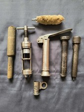 Vintage USSR 1960s Set 16 gauge shotgun shells reloading tools