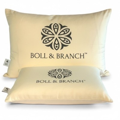 Boll & Branch King Sheet Set Flat Sheet 2 Pillowcases Ivory Organic NEVER USED
