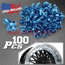 100pcs Spiked Car Wheel Rivets For Wheels Rims Jdm Lip Replacement Nuts Pc-wrl02