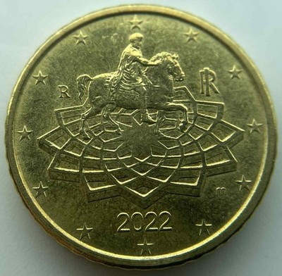 Italy 50 euro cent 2022 | eBay