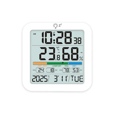 Digitales Thermo-Hygrometer,Thermometer Hygrometer Innen mit hohen Genauigkeit!~