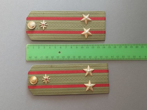 Sowjetische Militär Schulterbretter Oberstleutnant. Funktechnische Truppen. - Bild 13 von 14