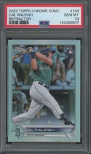 2022 Topps Chrome Sonic Refractor #149 Cal Ripken RC Rookie Gem Mint PSA 10