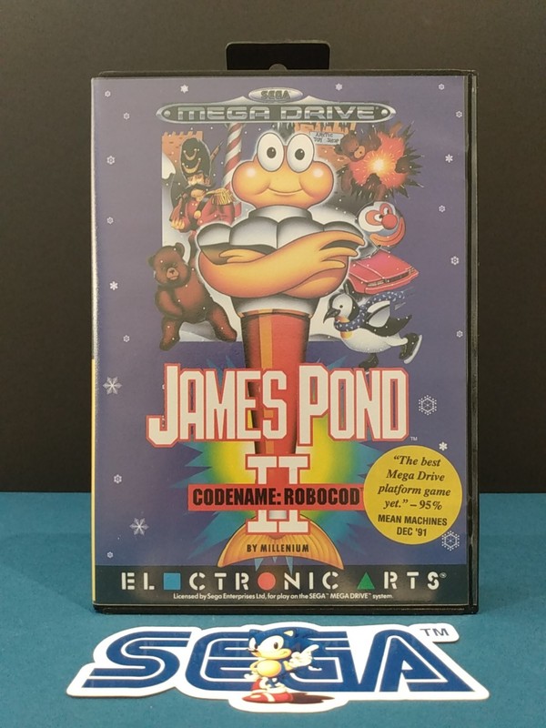 James Pond II Codename: Robocod. Sega Mega Drive (PAL). In Excellent Condition.