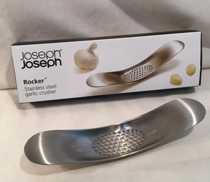 Joseph Joseph Rocker Stainless Steel Garlic Crusher GARL0100CB