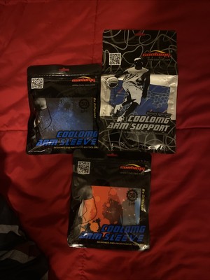 High Quality Elastic Arm Support Sleeves.  New And All 3 Packs Come Together.