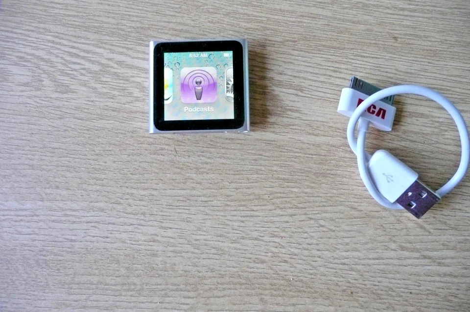 IPOD NANO 6th Gen silver 8GB A1366 - Image 2 of 4