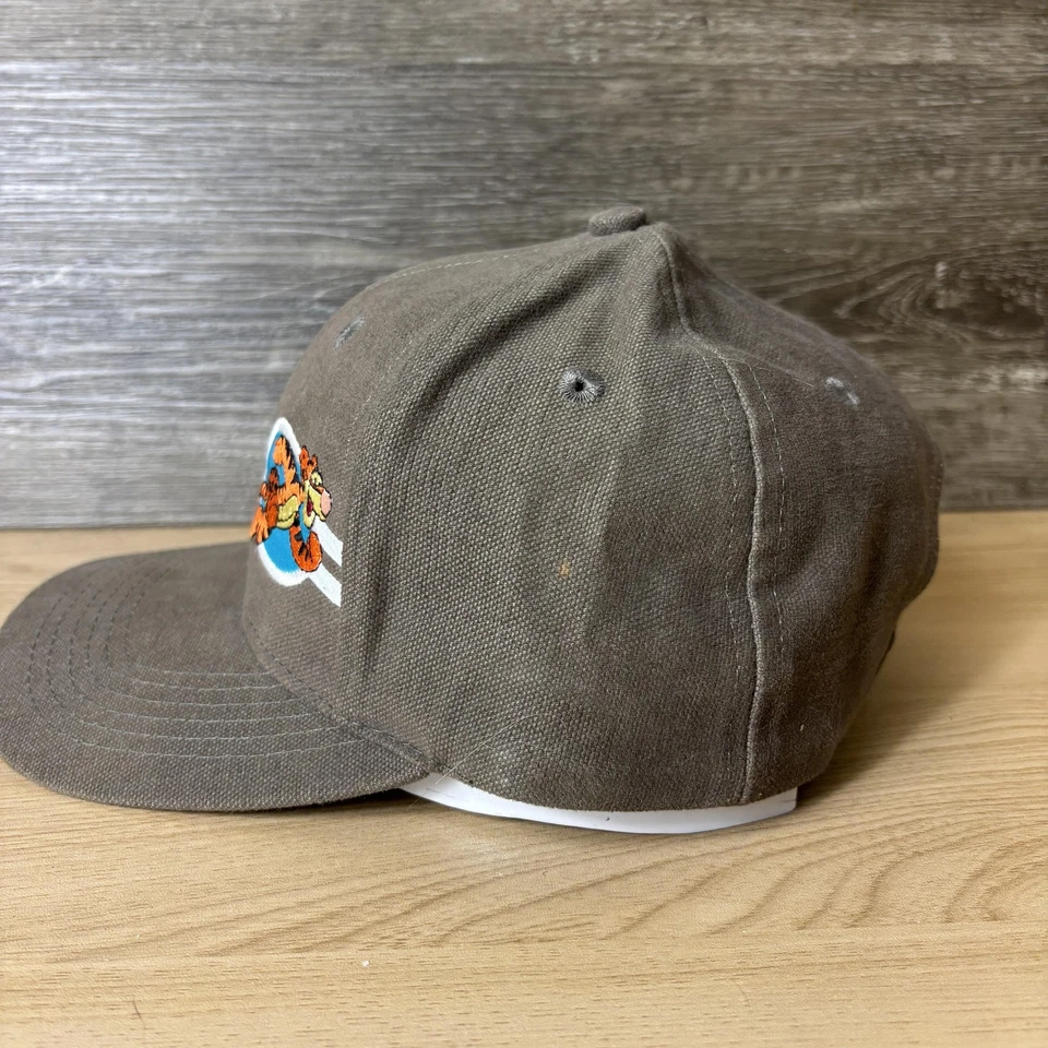 DE COLECCIÓN Disney Tigger Sombrero Gorra Correa Trasera Bordada Para Hombres Winnie the Pooh Años 90 Foto 4 de 4