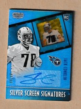 Jack Conklin signed 2016 Panini Silver Screencard #SSR-SC - Tennessee  Titans