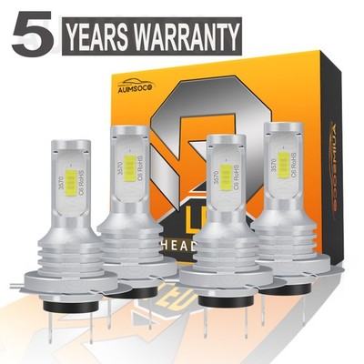 For Audi A5 | A5 Quattro Base Coupe 2008-2014 CSP LED Headlight Bulbs Cold White