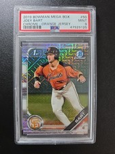 Joey Bart 2019 Bowman Mega Box #BCP-50 1st Chrome Mojo Refractor PSA 9