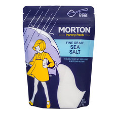 Sea Salt Fine Grain, All-Natural Fine Sea Salt, 1 Lb Resealable Pouch, Ideal for