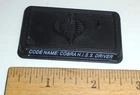 GI Joe Figure Name Plate Display Stand/Base 2008     Cobra HISS H.I.S.S. Driver