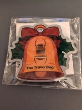 Geocaching Trackable - Unactivated Trackable-Christmas -Bell Travel Bug