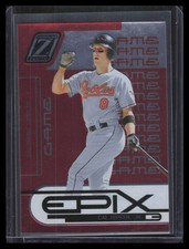 2005 Zenith Epix Red Game 22 Cal Ripken Jr. 64/150