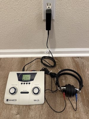 MAICO MA25 Manual Audiometer with DD45 Headset, Gently used condition, see pics